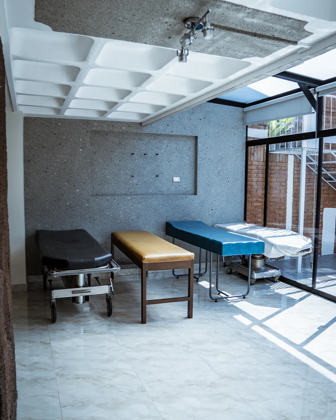 Área de terapia del centro de rehabilitación CRICES de ICES